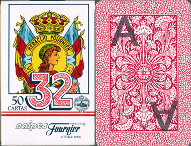 Fournier No.12 Design marcado cartões